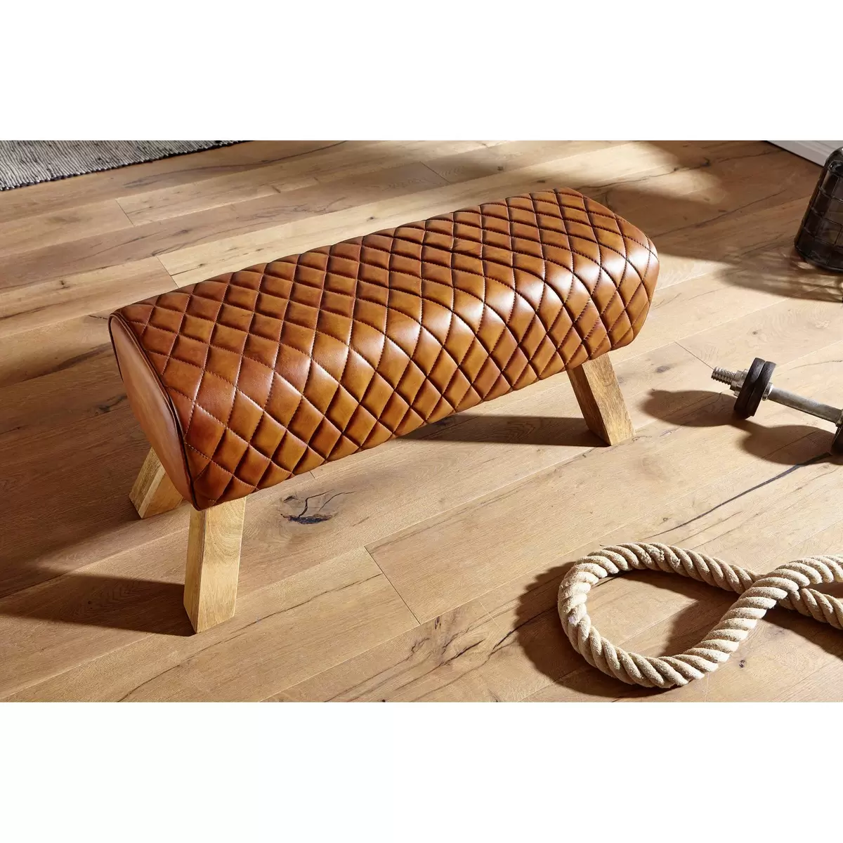 Sitzbank Gaby cognac