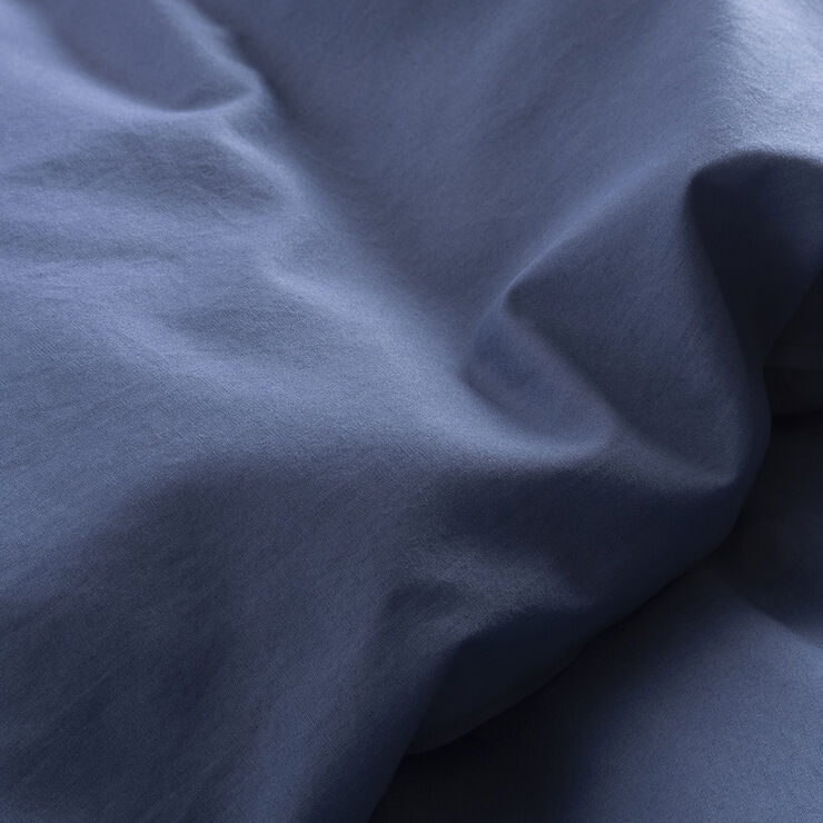 Nordisk Tekstil Økologisk sengelinned Kelly denim blue - GOTS Blå