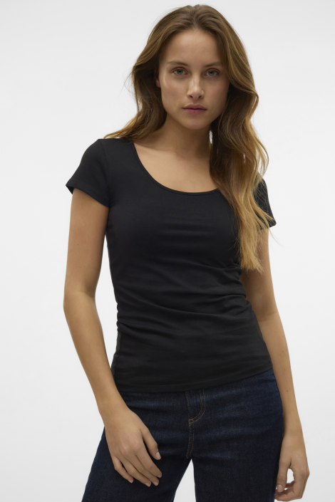 Vero Moda zwarte dames t-shirt