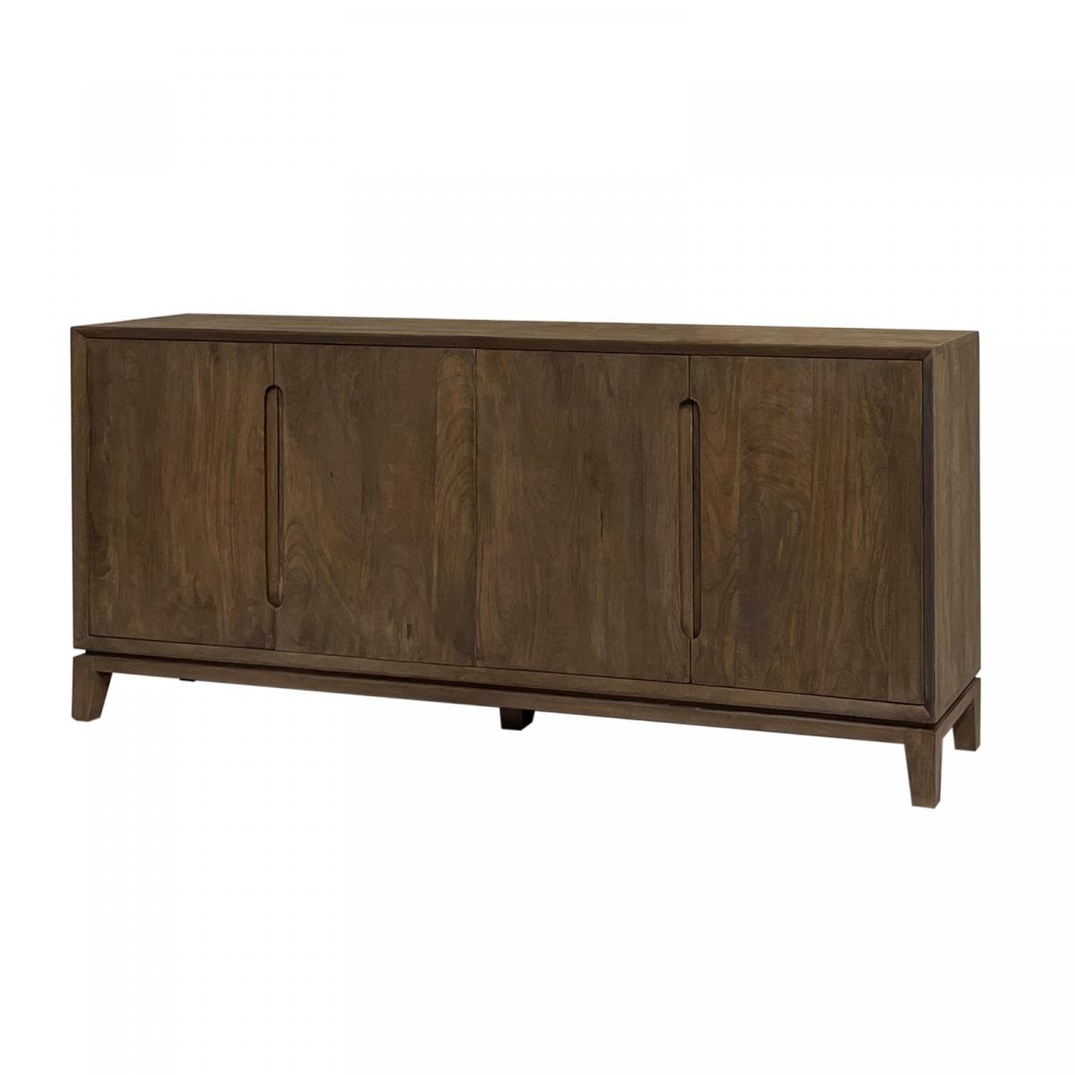 Livingfurn - Cortez dressoir 190cm - donkerbruin