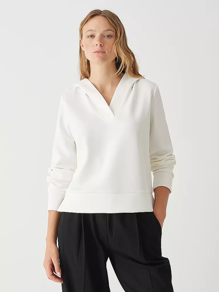 OPUS Kapuzensweater - Hoodie GERWA creme