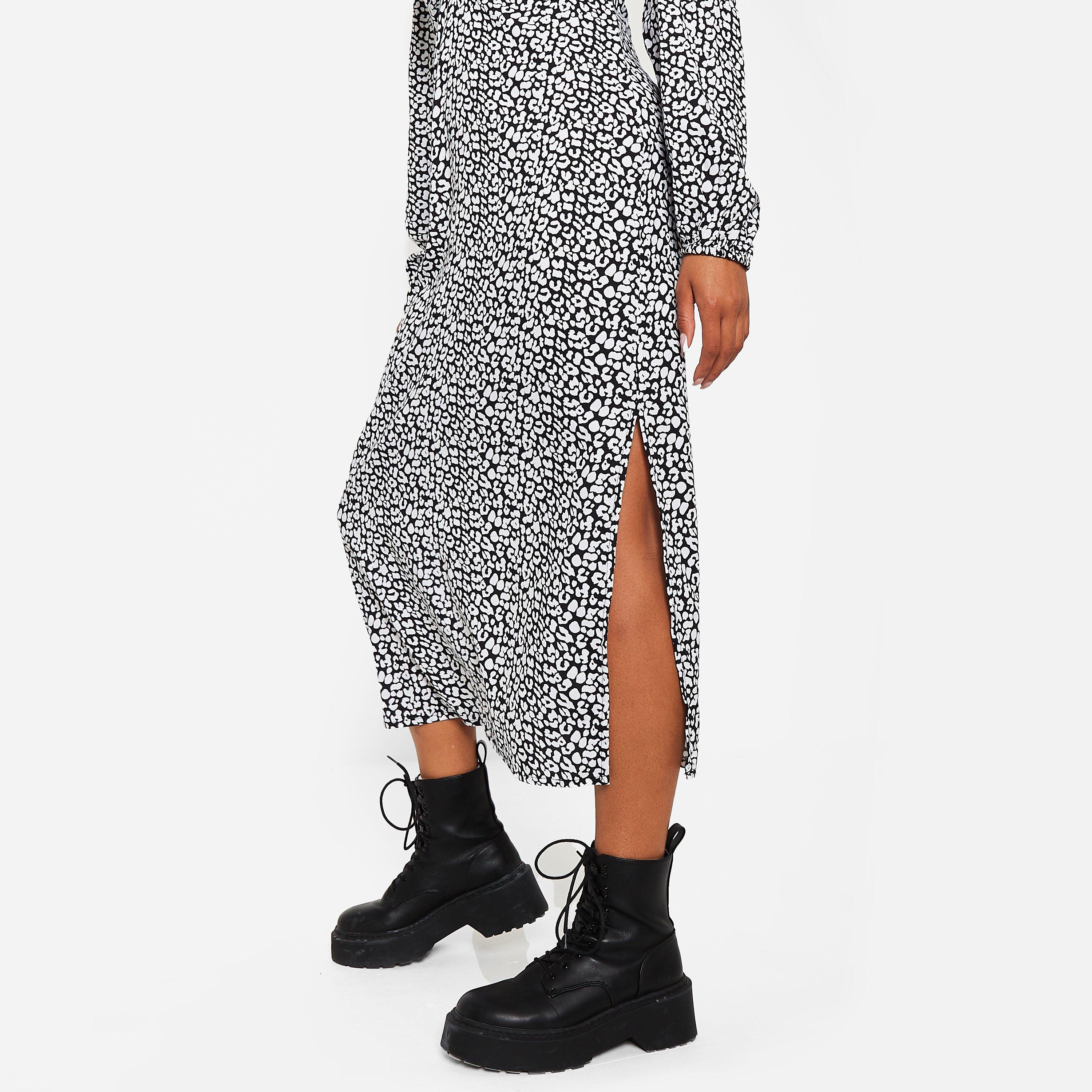 I Saw It First ISAWITFIRST Printed Midaxi Dress