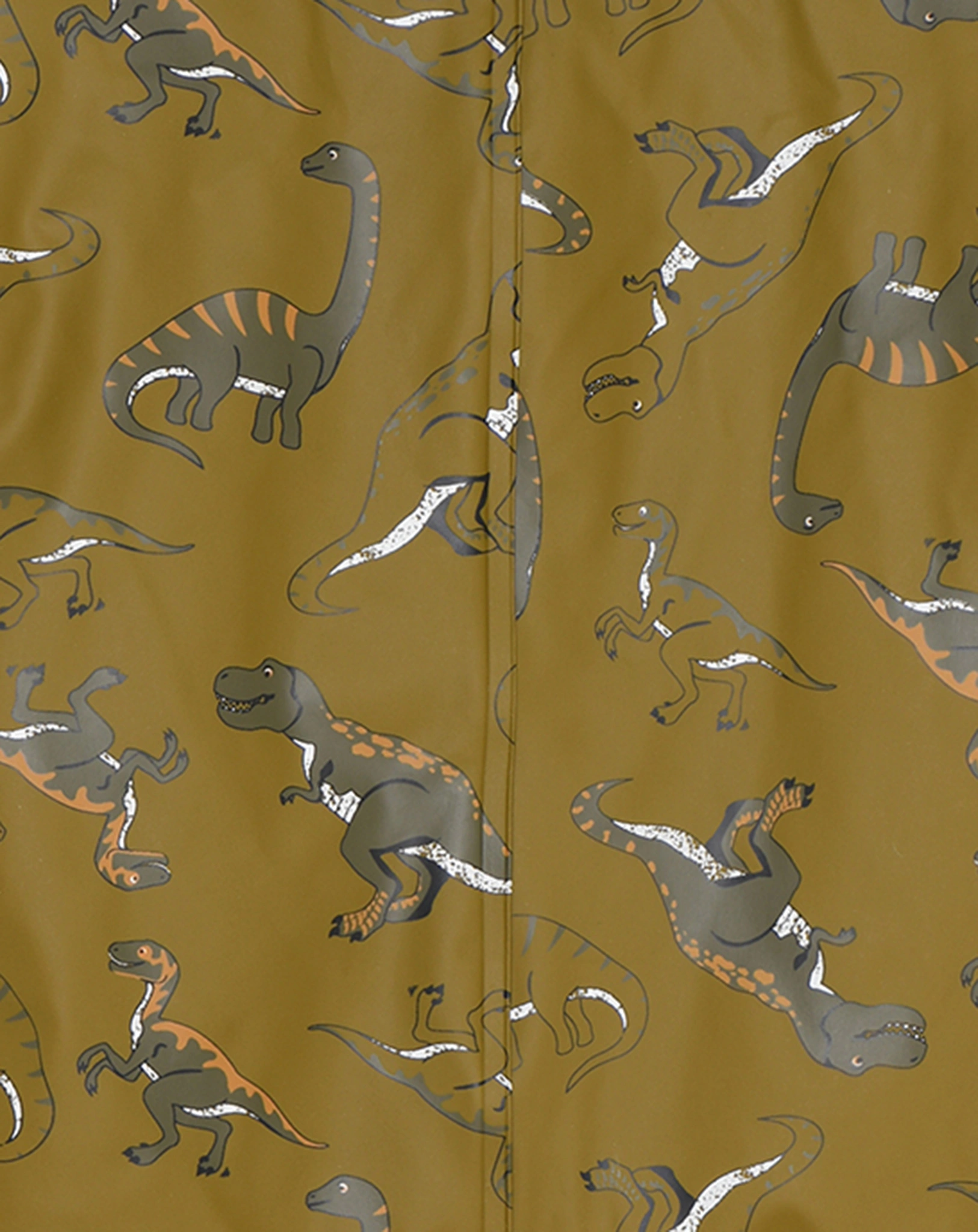 Regenoverall DINOHERDE mit Innenfleece in nutria