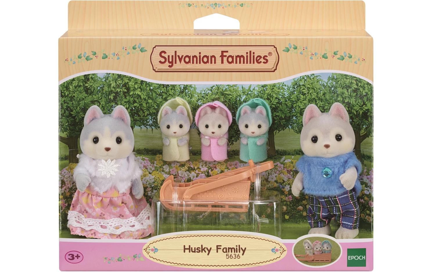 Sylvanian Families Husky FamilieSpiel-Set mit Figuren