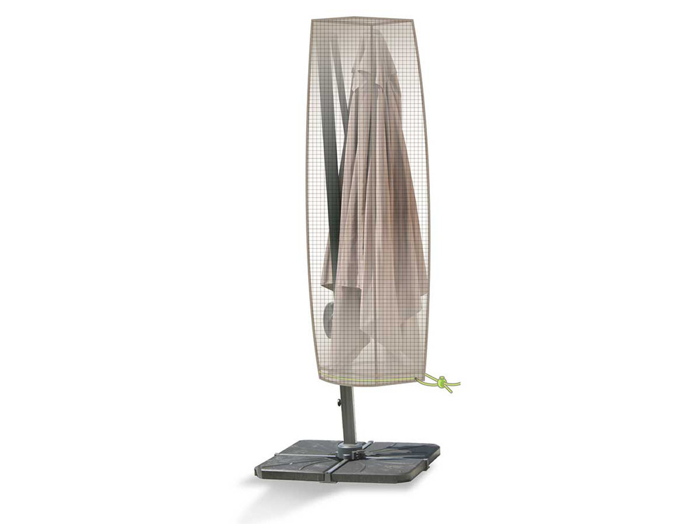 Housse de protection cover one pour parasol décentré jusqu'à ø 5 m - ø 45 x 240