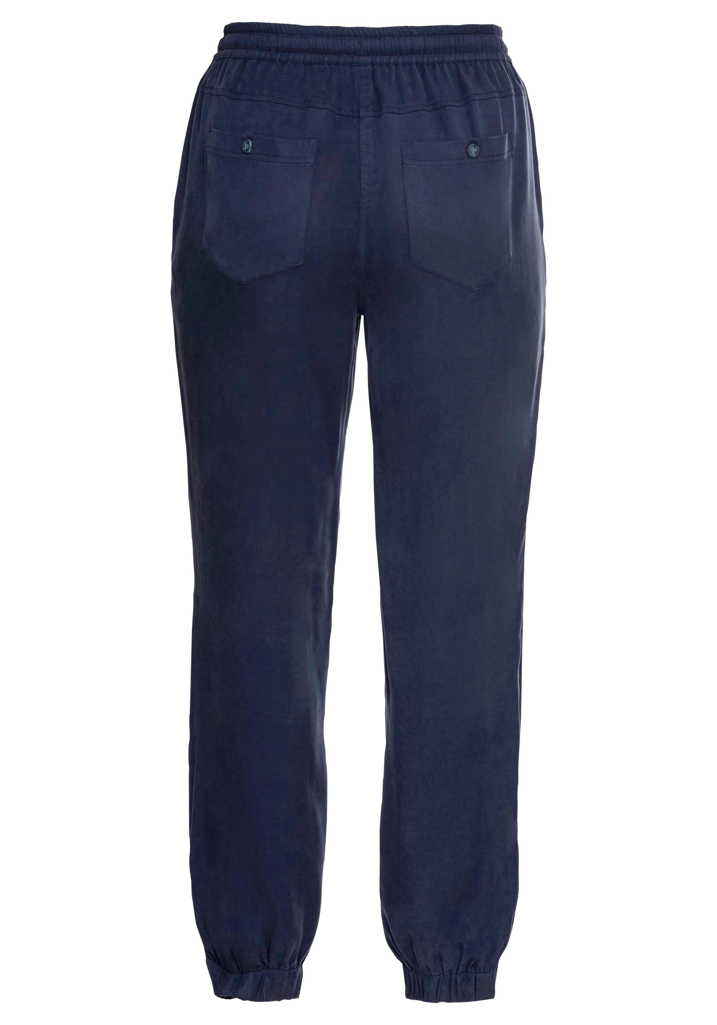 Joggpants mit elastischen Bündchen