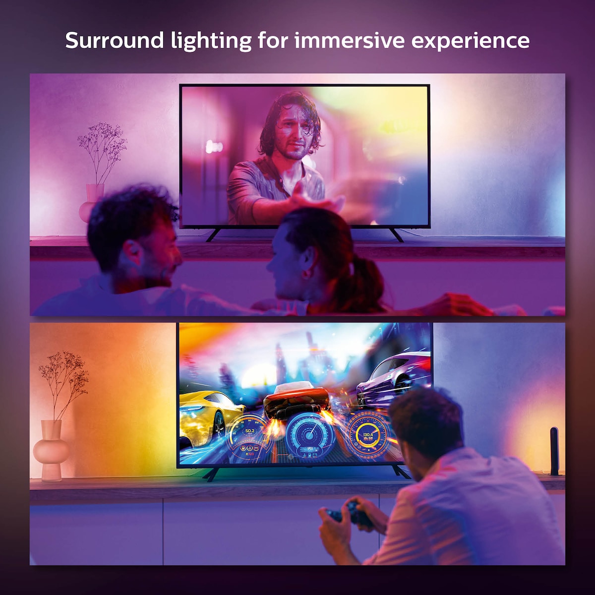 Philips Hue Play Gradient lysstripe TV 65