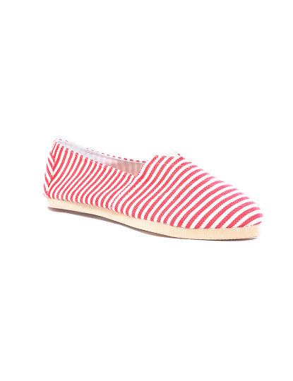 Red and White Girl's Espadrilles