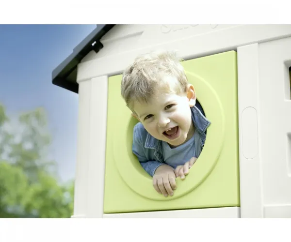 Smoby 810802, Stående legehus, 2 År, 1 dør(e), Rutsjebane, Flerfarvet