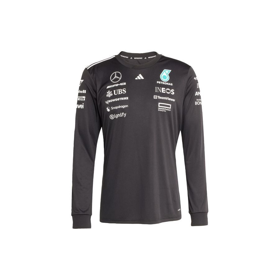 Adidas Maillot pilote manches longues noir Mercedes - AMG Petronas Formula One Team