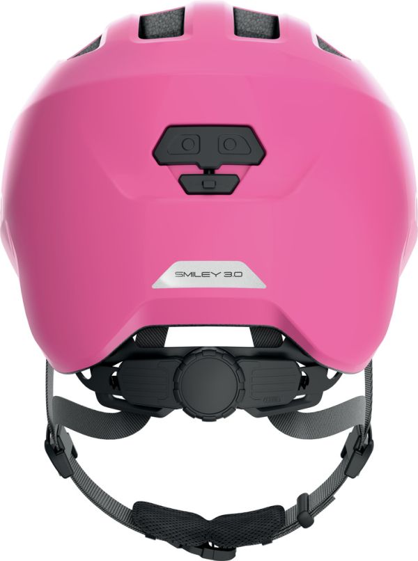 Abus Smiley 3.0 Cykelhjelm, Shiny Pink
