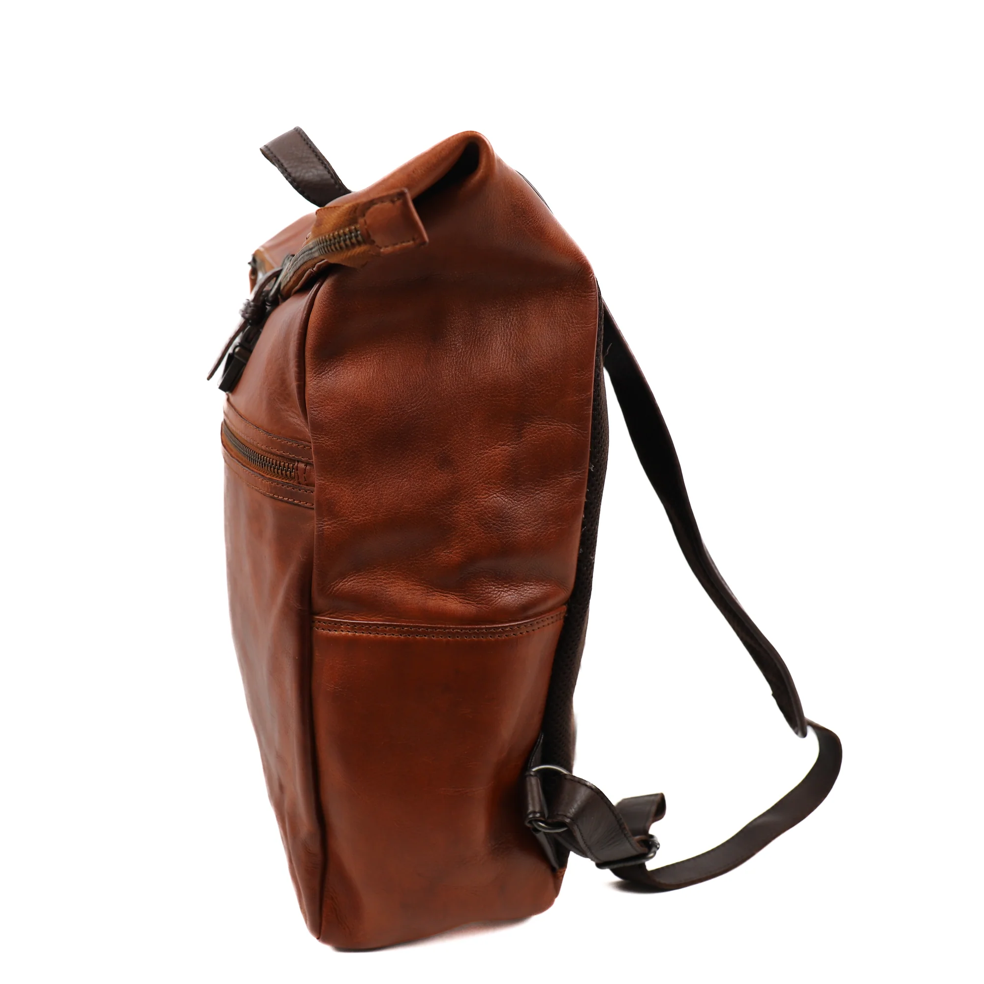 Bear Design Cow Lavato Rugzak Rick Cognac/ Donkerbruin CL40007