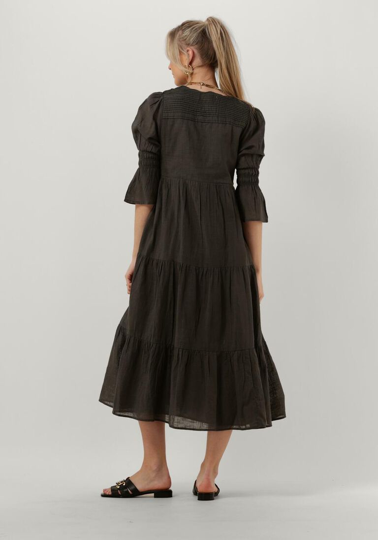 RUBY TUESDAY donkergroene ruby tuesday midi jurk imala dress