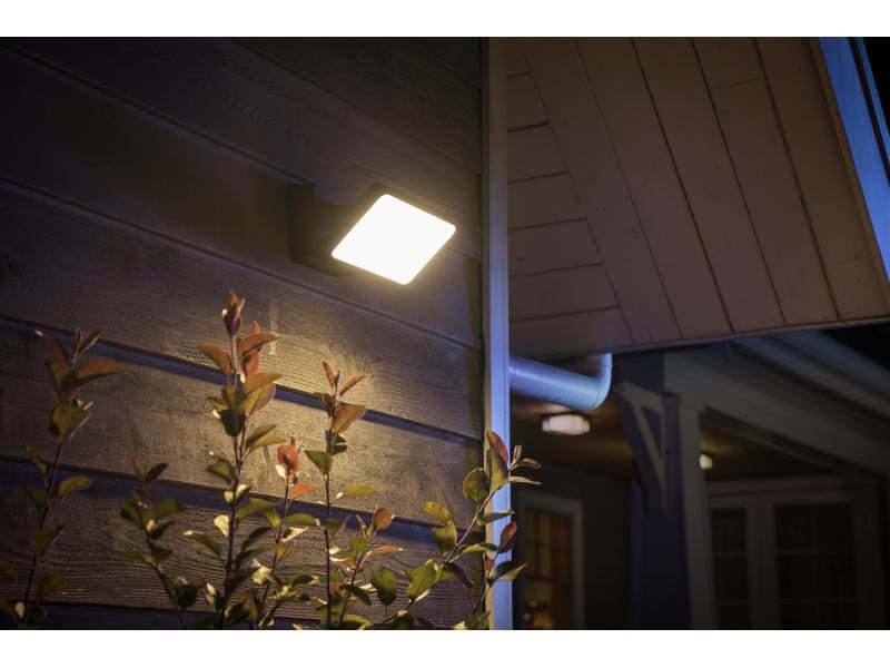 Philips Hue White & Color Ambiance Outdoor Discover Flutlic Hue Aussenstrahler Discover mit 16 Mio. Farben