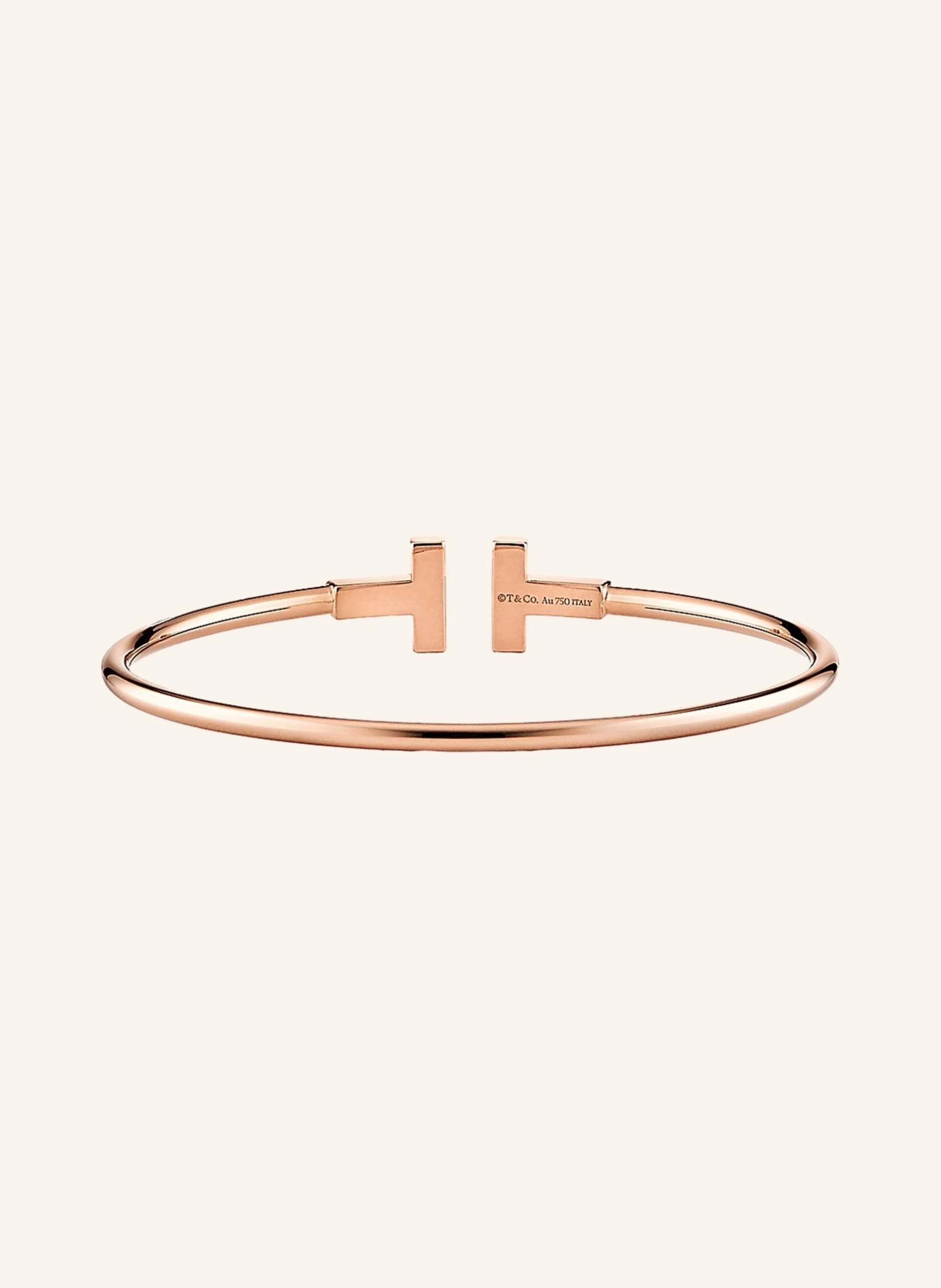 TIFFANY & Co. Tiffany T Wire ARMREIF aus 18 Karat Roségold