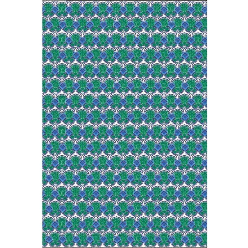 769 - Pochette 20 feuilles Décopatch - Vert