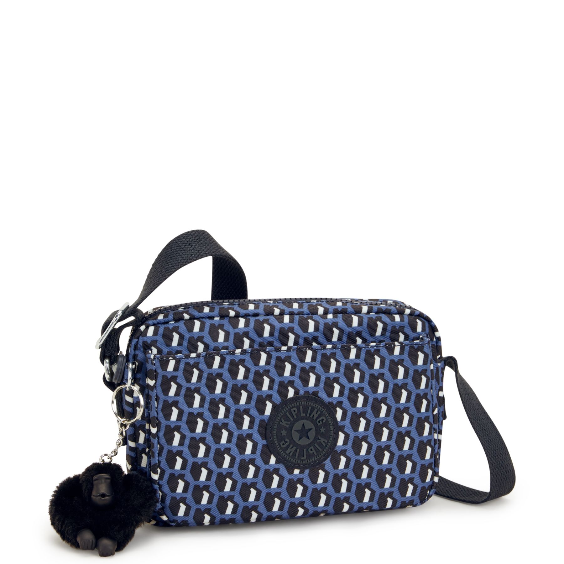 ABANU Mini Sac à Bandoulière avec Sangle Ajustable - 3D K Blue