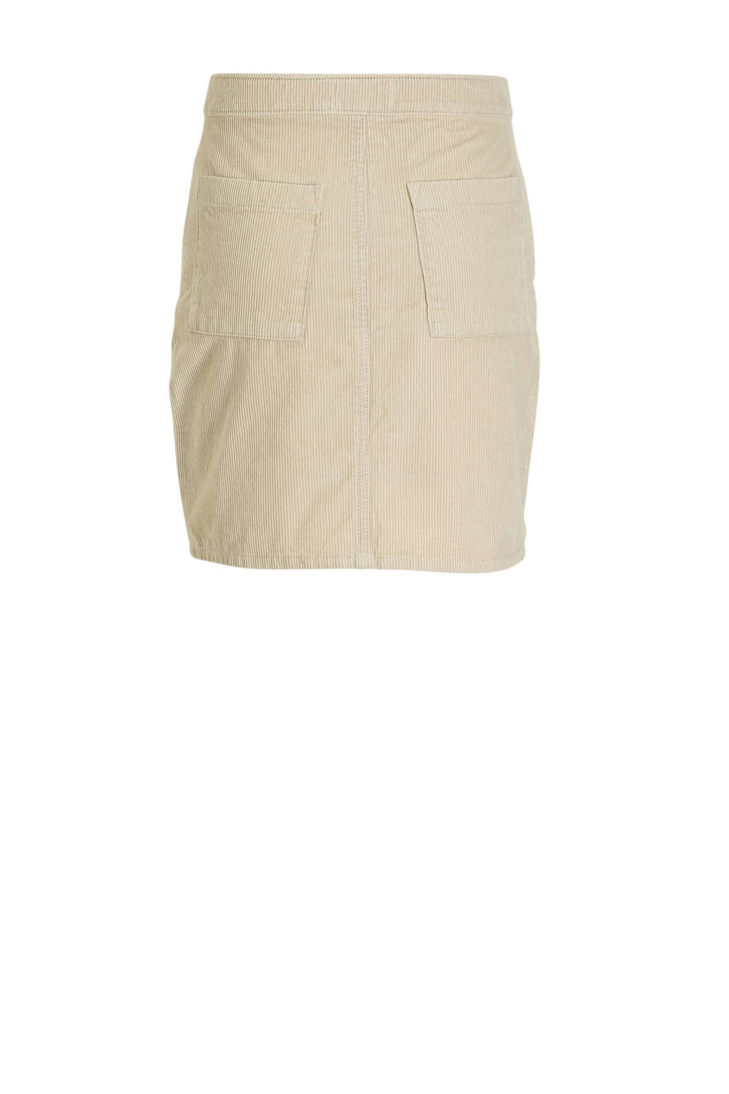 Calvin Klein corduroy korte rok beige