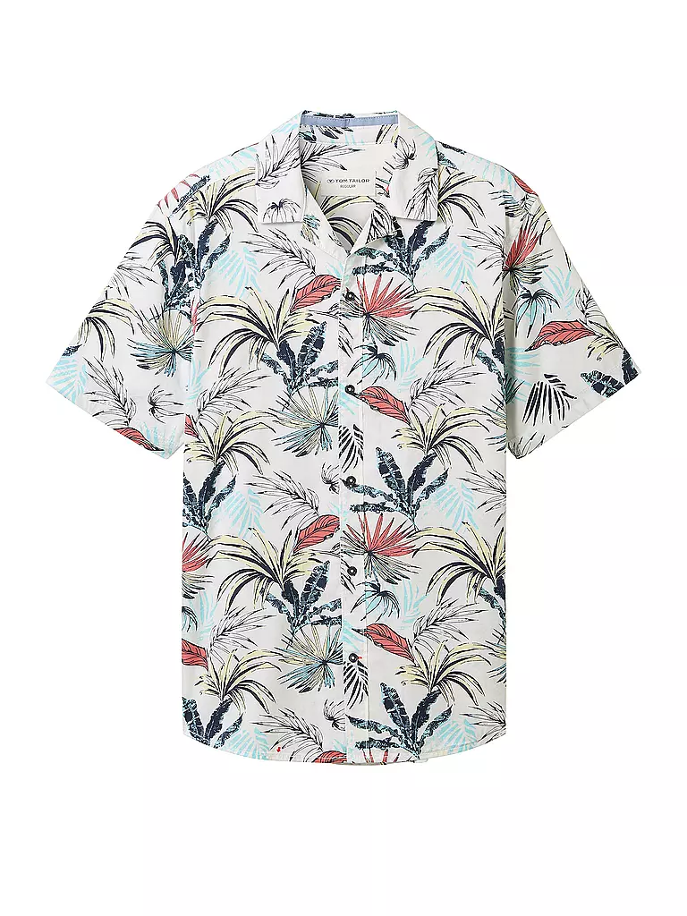 TOM TAILOR Hemd Regular Fit  weiss