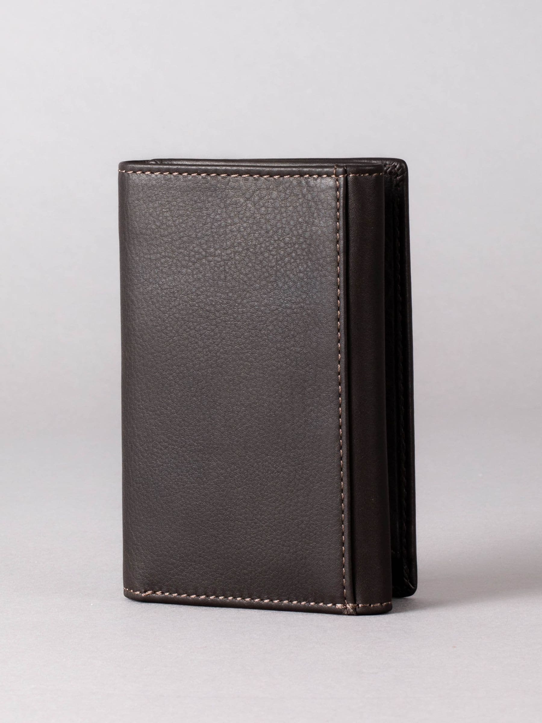 Bruin - Lakeland Leather Bowston portemonnee met opvouwbaar ontwerp