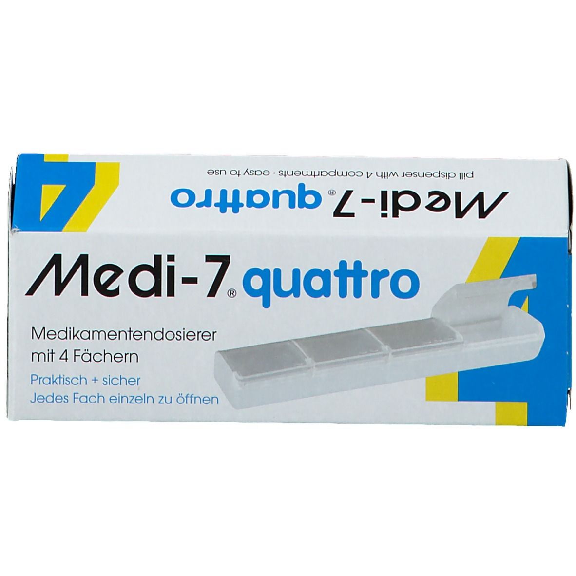 Medi-7® quattro Medikamentendosierer weiß