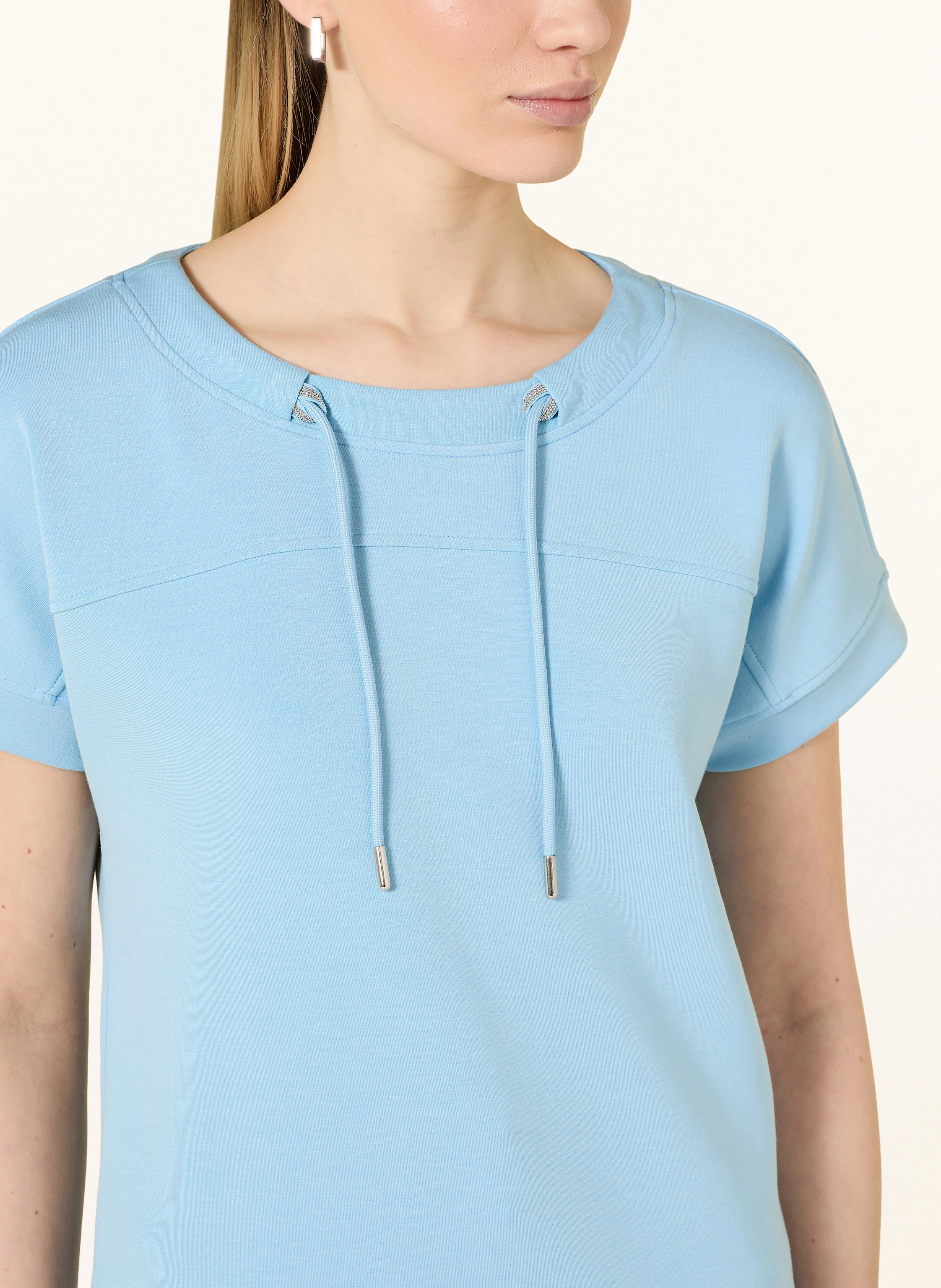 monari T-Shirt mit Schmuckperlen