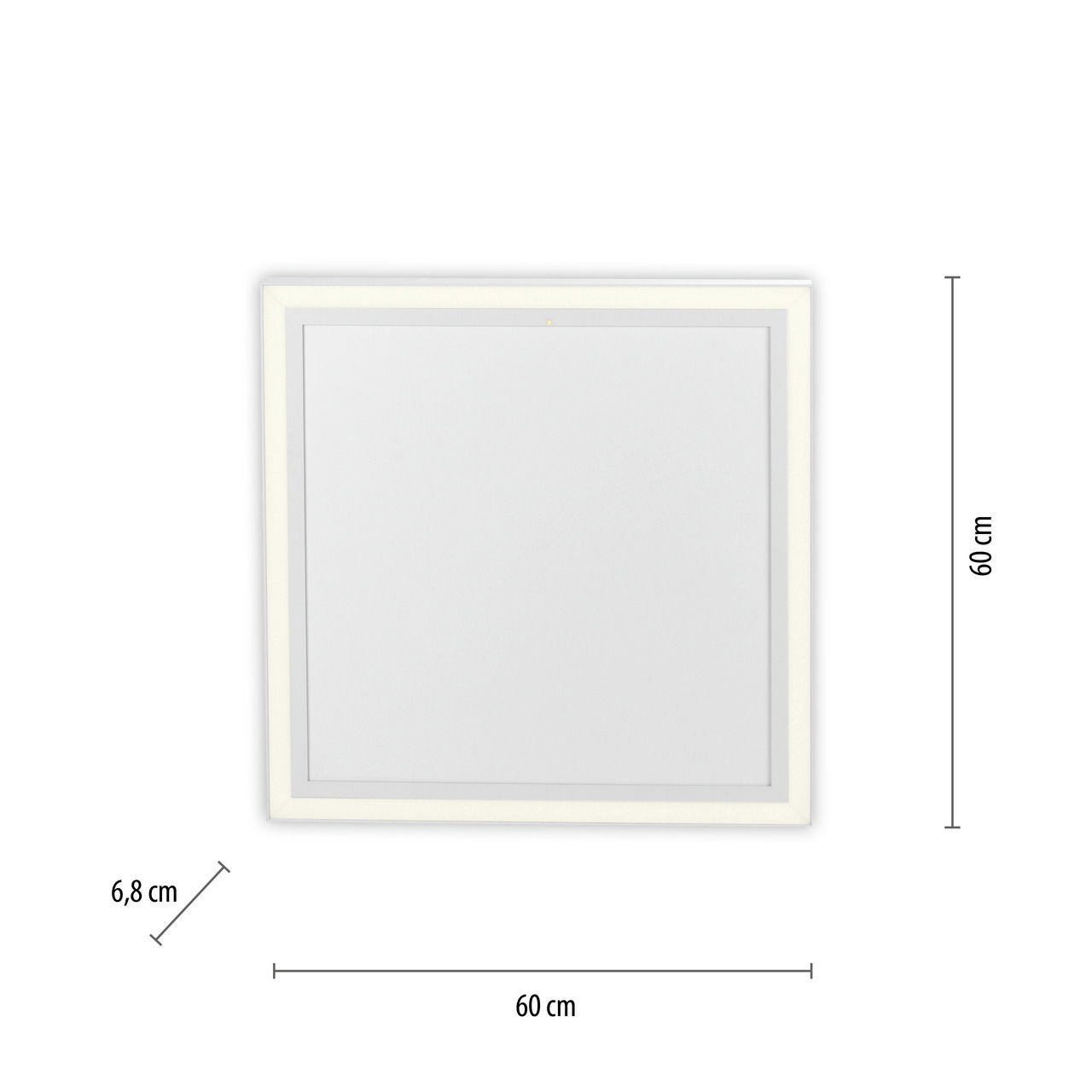 Just Light Deckenleuchte mit IR-Heizung BEROA