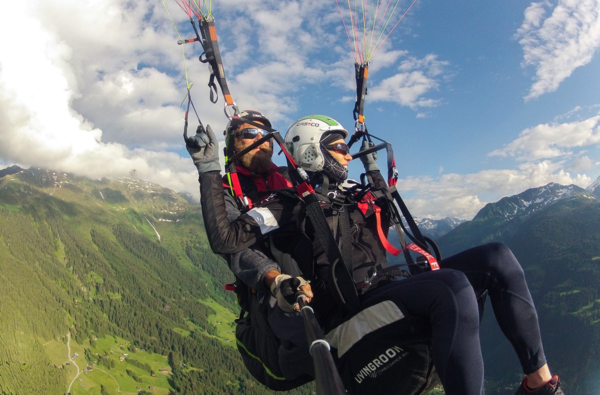 Gleitschirm Tandemflug St. Gallenkirch