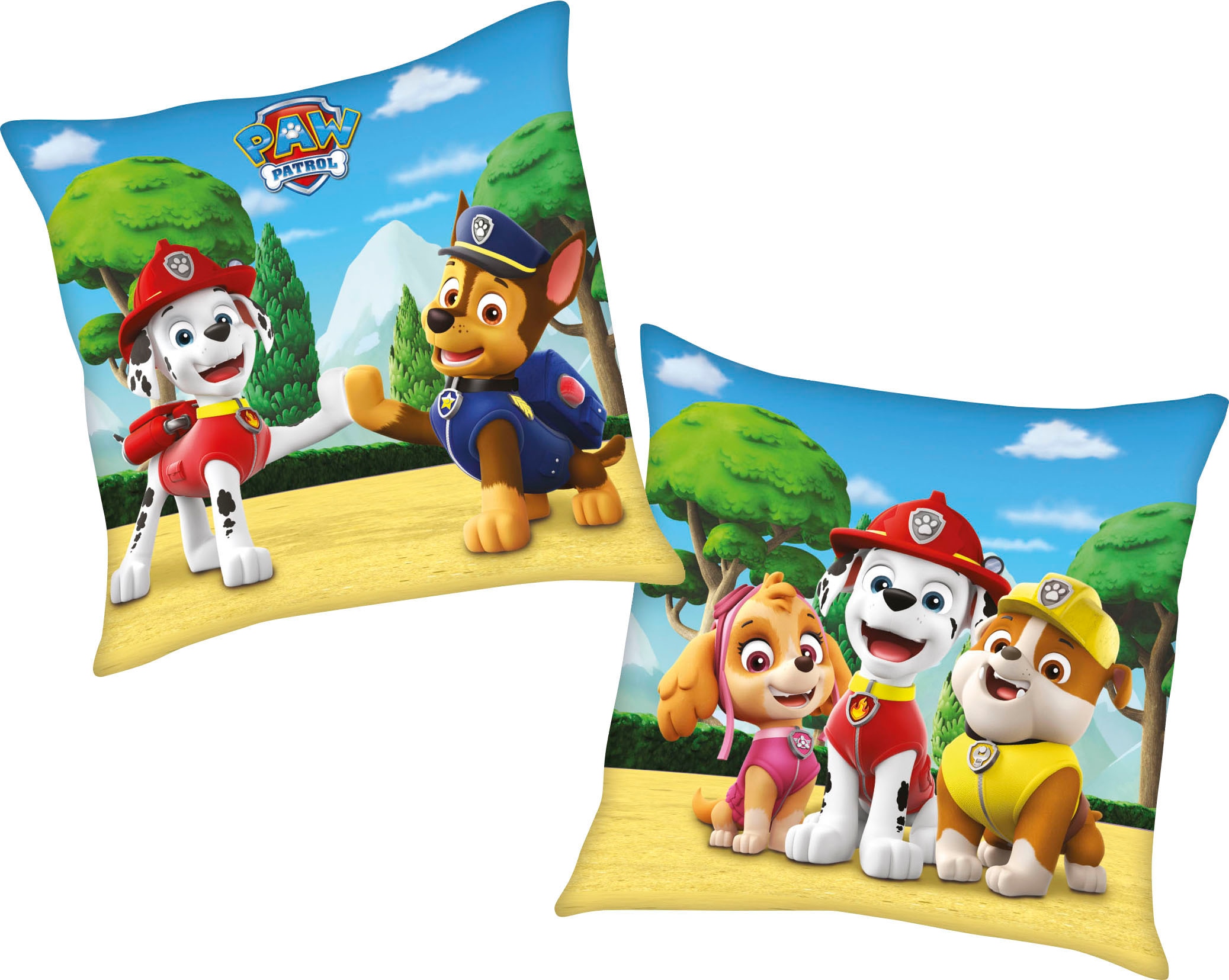PAW PATROL Dekokissen »Paw Patrol« Wendekissen mit tollem Paw Patrol Motiv