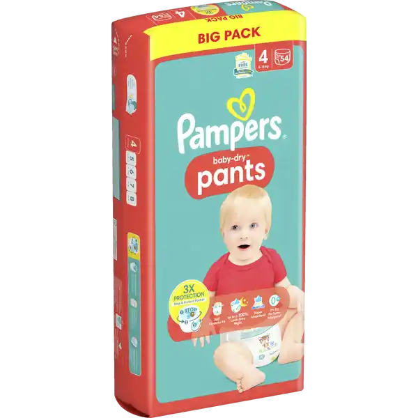 baby-dry pants Gr.4 (9-15kg) Big Pack