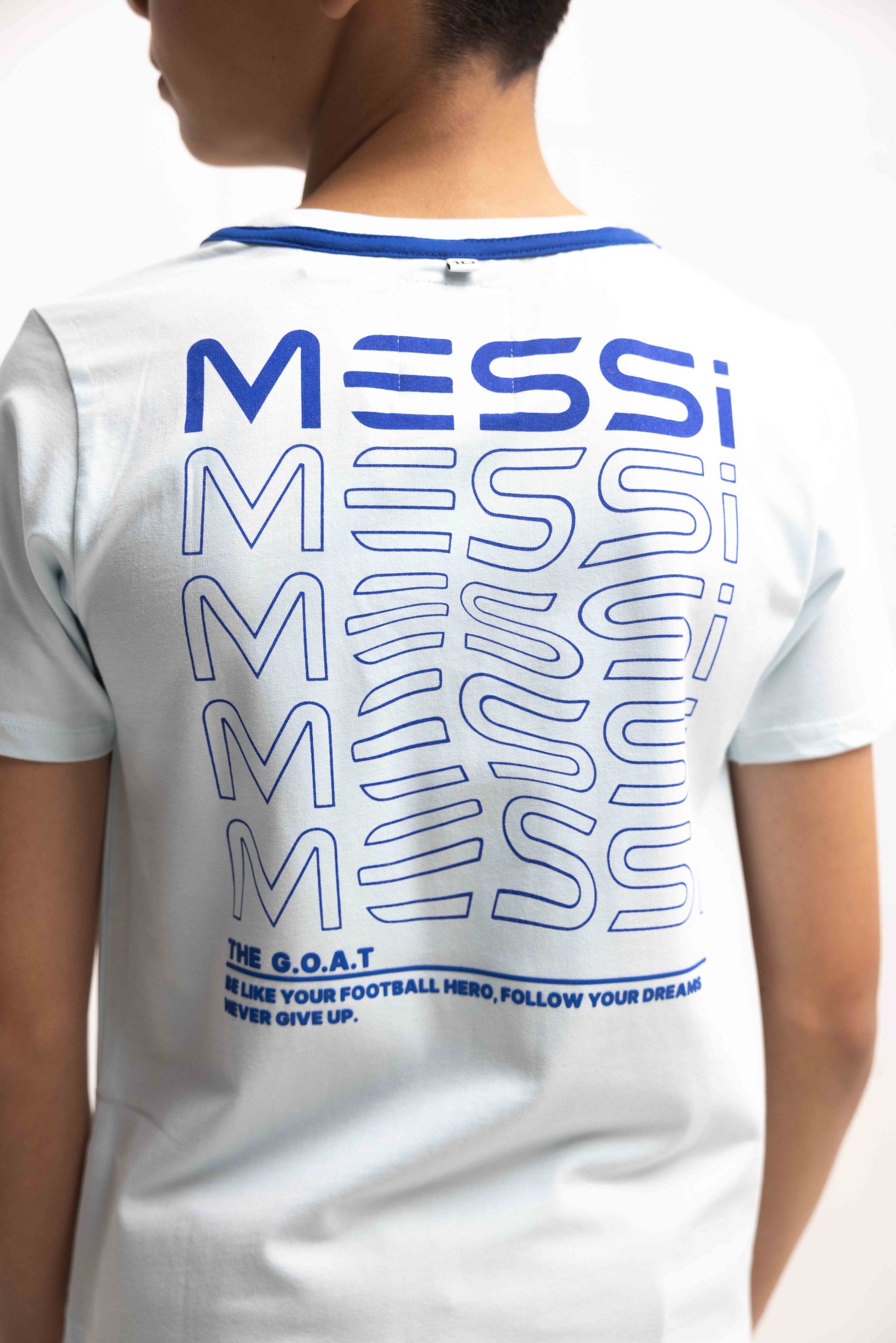 Vingino x Messi Jacko T-Shirt Kids Lichtblauw