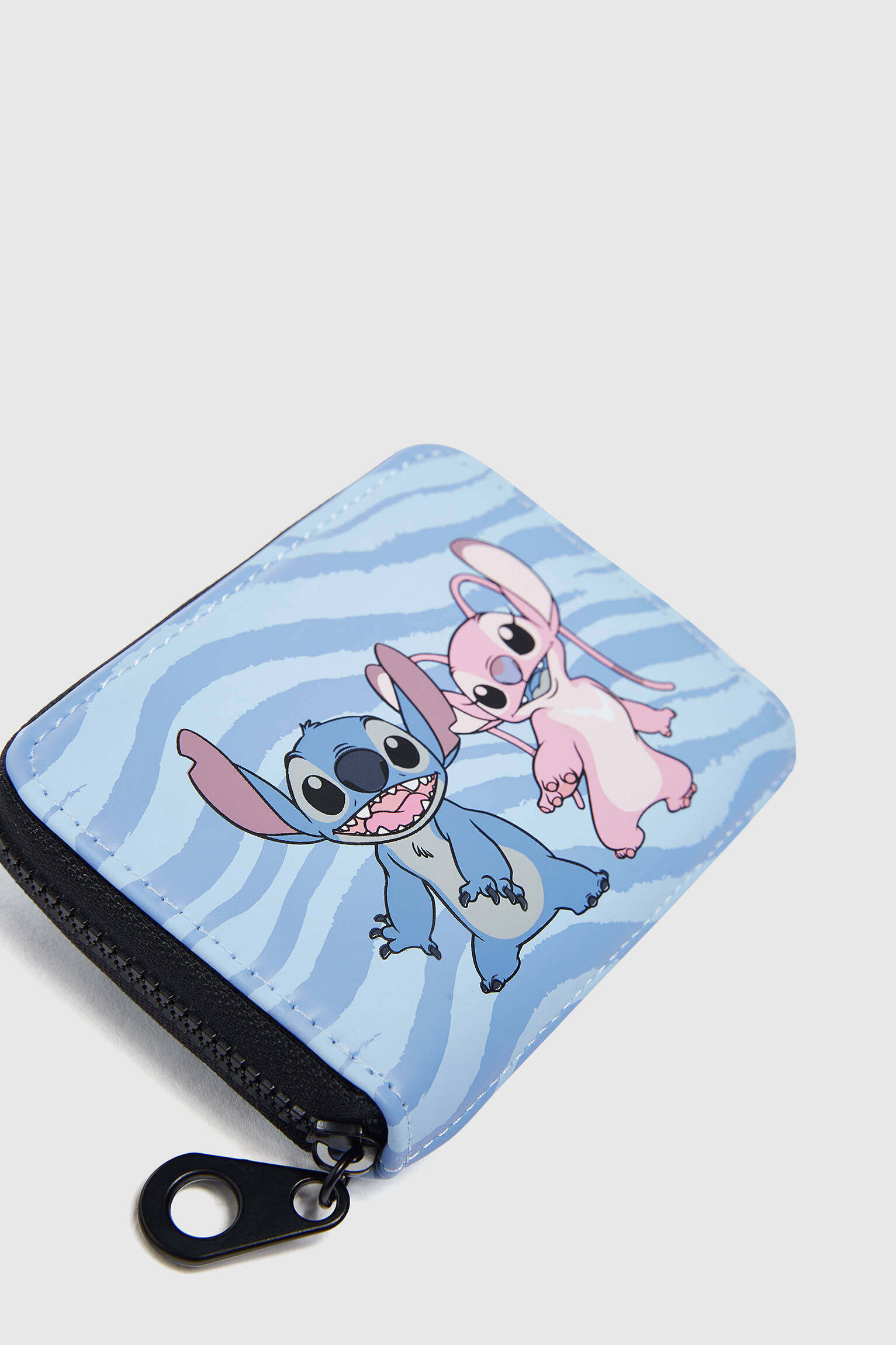 CARTEIRA PORTA-CARTÕES LILO & STITCH - AZUL