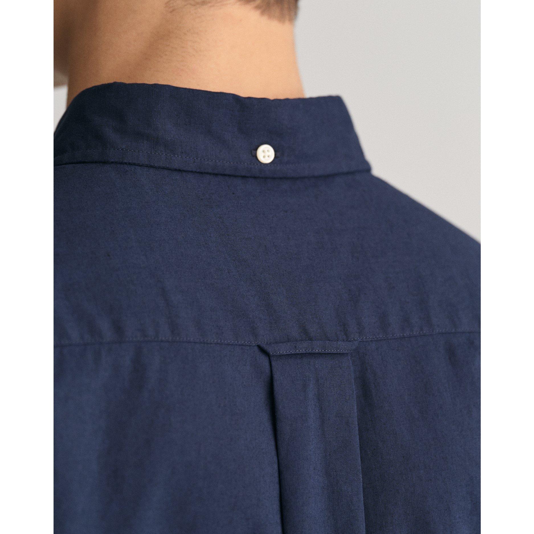 Gant REG COTTON LINEN SS SHIRT EVENING B