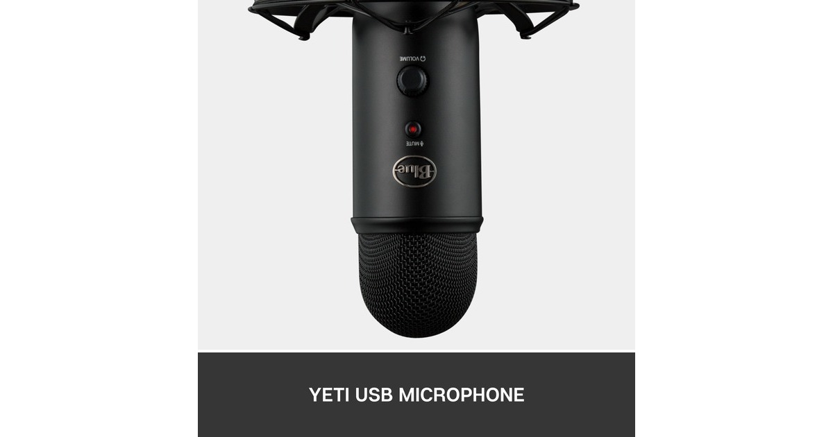 Blue MicrophonesYeticaster Pro Streaming Bundel microfoon  (Zwart)