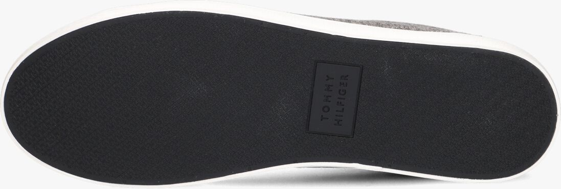 TOMMY HILFIGER zwarte tommy hilfiger lage sneakers th hi vulc core low chambray