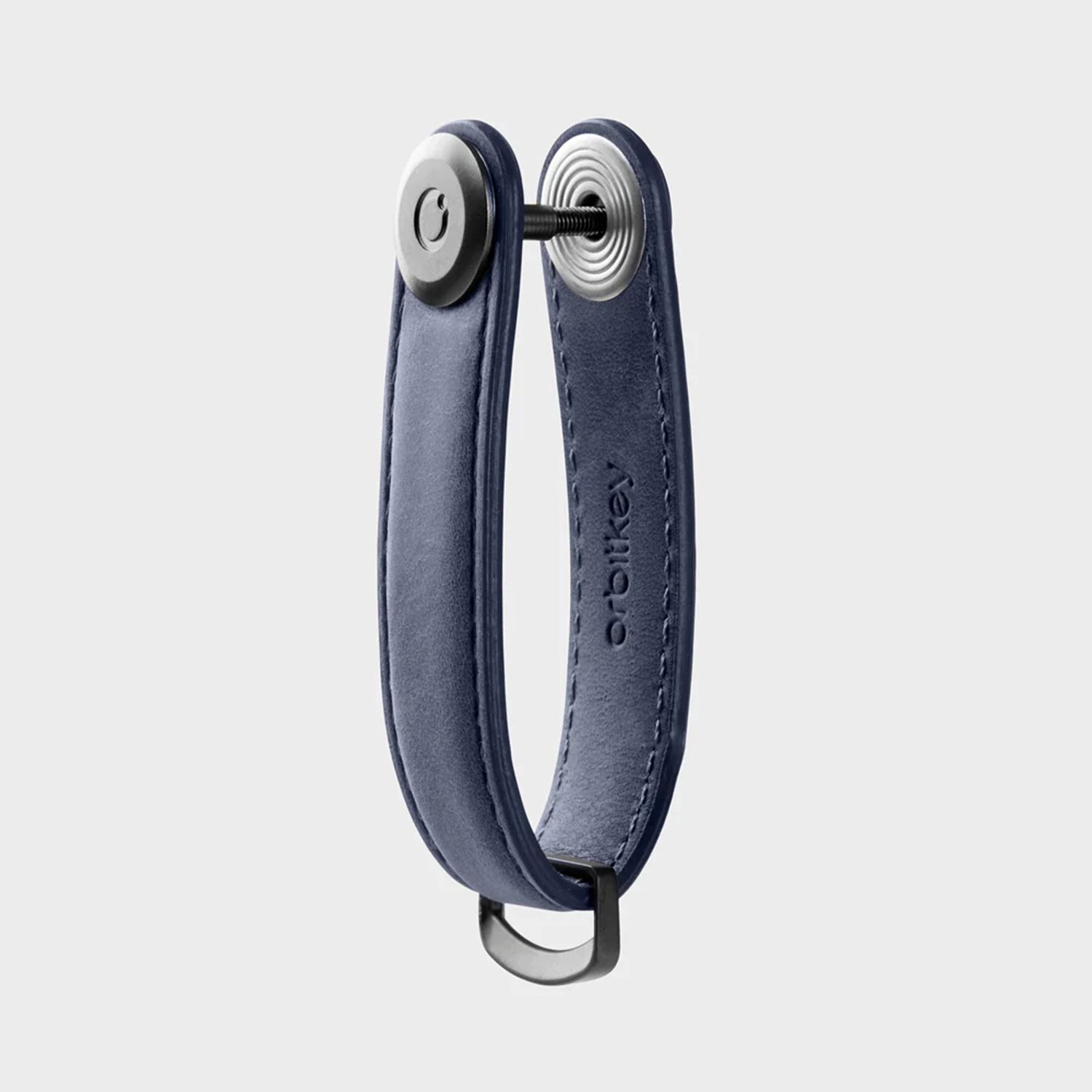 Orbitkey Premium Leather 2.0 Keyholder steel grey