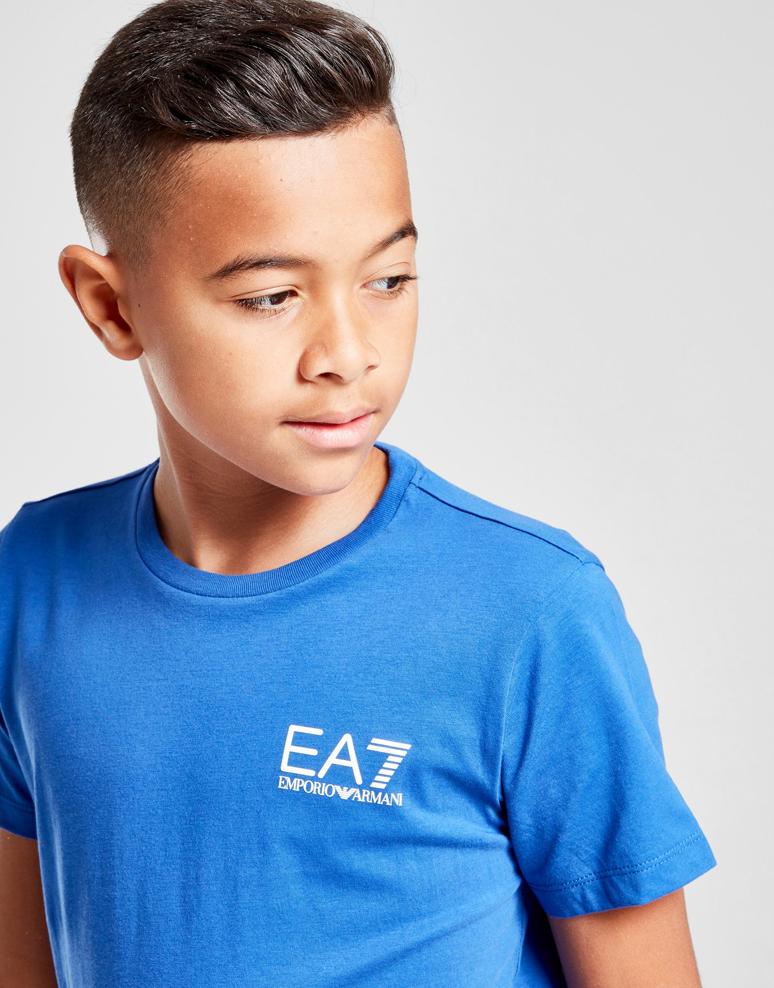 Emporio Armani EA7 T-Shirt Core à Logo Enfant