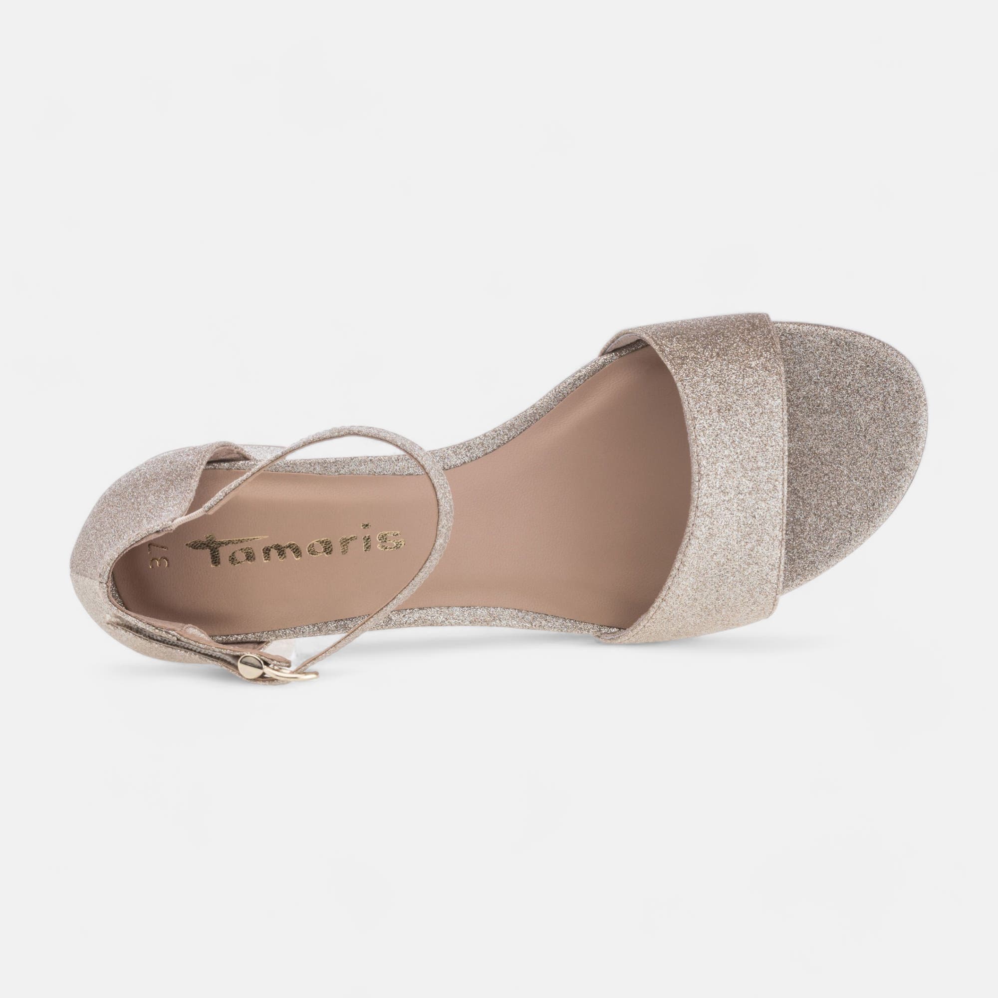 Nu-pieds Femme or
