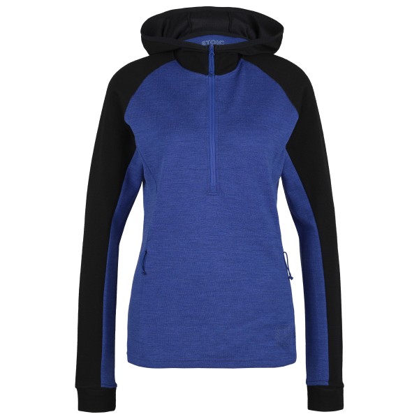Stoic - Women's Merino260 StadjanSt. 3/4 Zip w. Hood - Sweat à capuche en mérinos