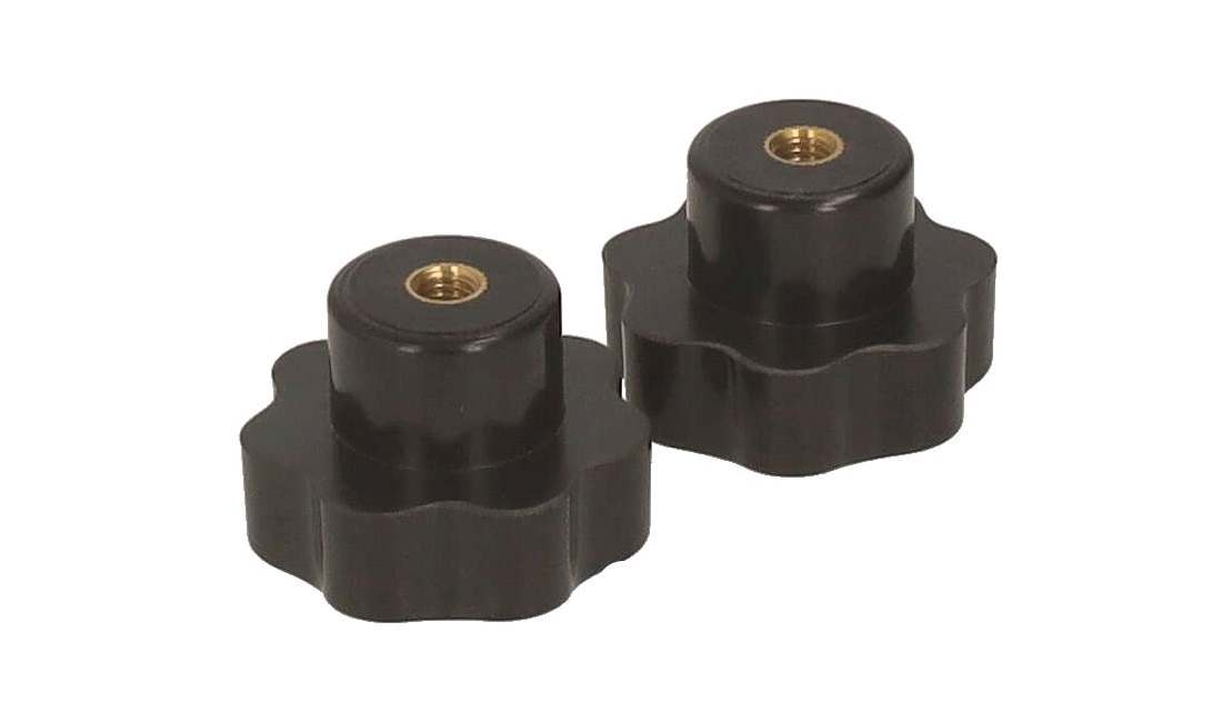 Låsebolt Nut m/gevind 2 stk t/cykelholde