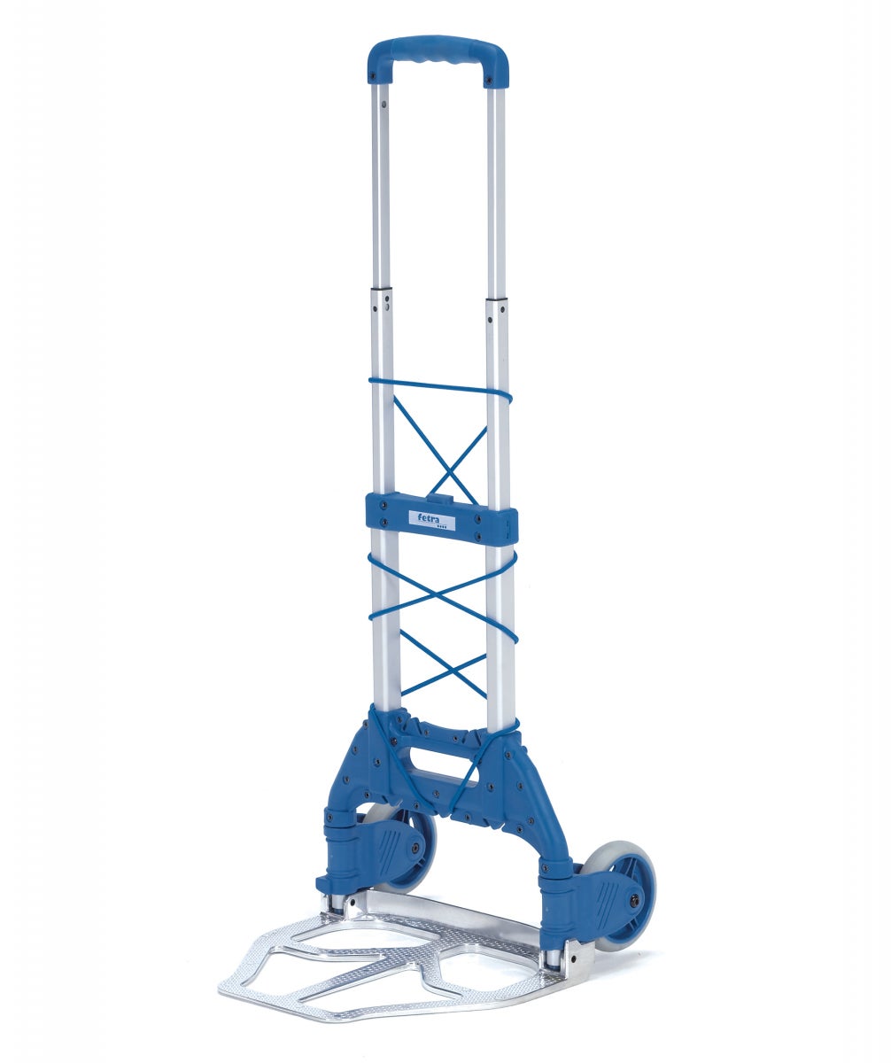 Fetra pakketwagen, hoogte 1030 mm, met polymeerwielen 127 x 30 mm, opvouwbaar