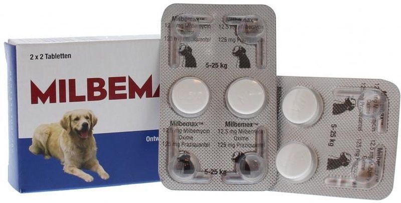 Milbemax Hond Ontwormingstabletten - Grote Hond - 2 x 2 tabletten