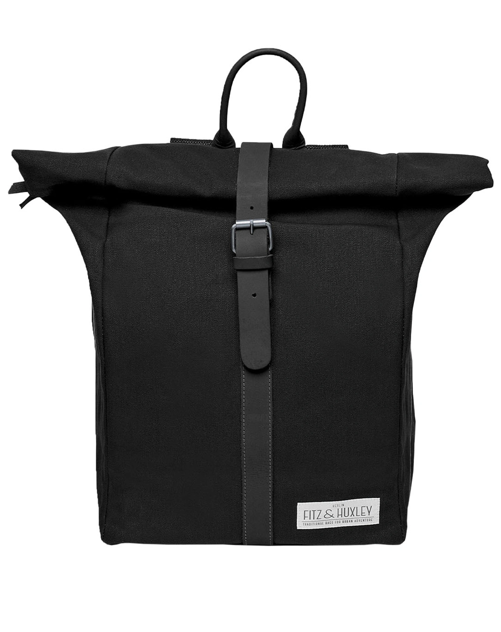 Fitz & Huxley Rolltop-Rucksack CURATOR (Typ: 12l, schwarz)
