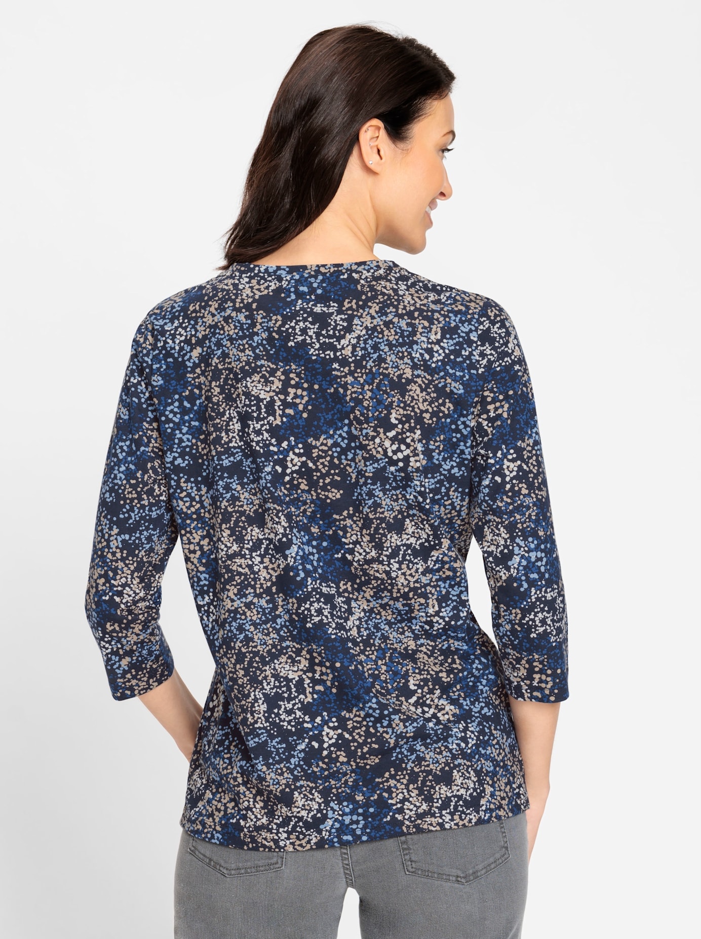 Inspirationen Print-Shirt »Rundhals-Shirt«, 1 Stk.