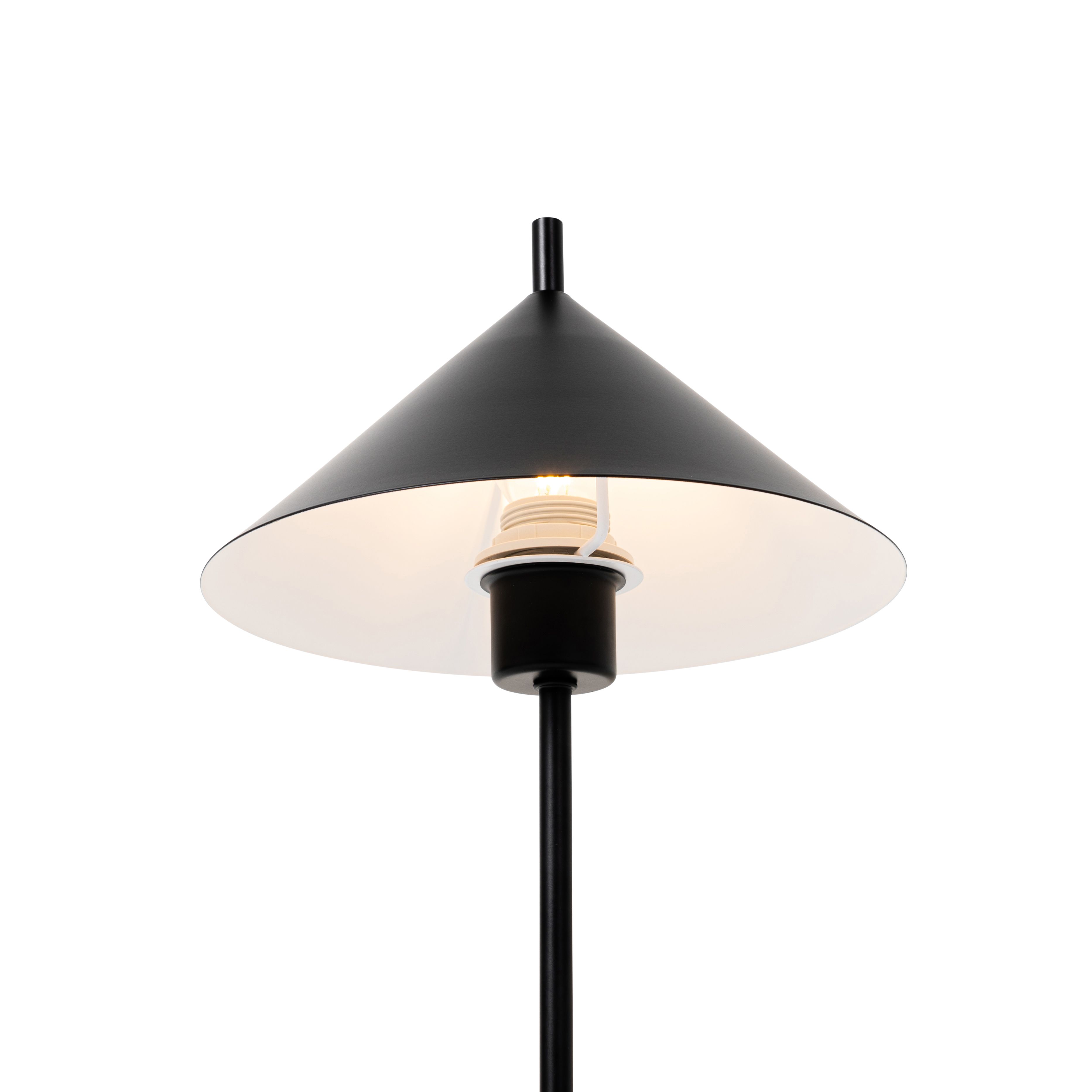 Design tafellamp zwart - Triangolo