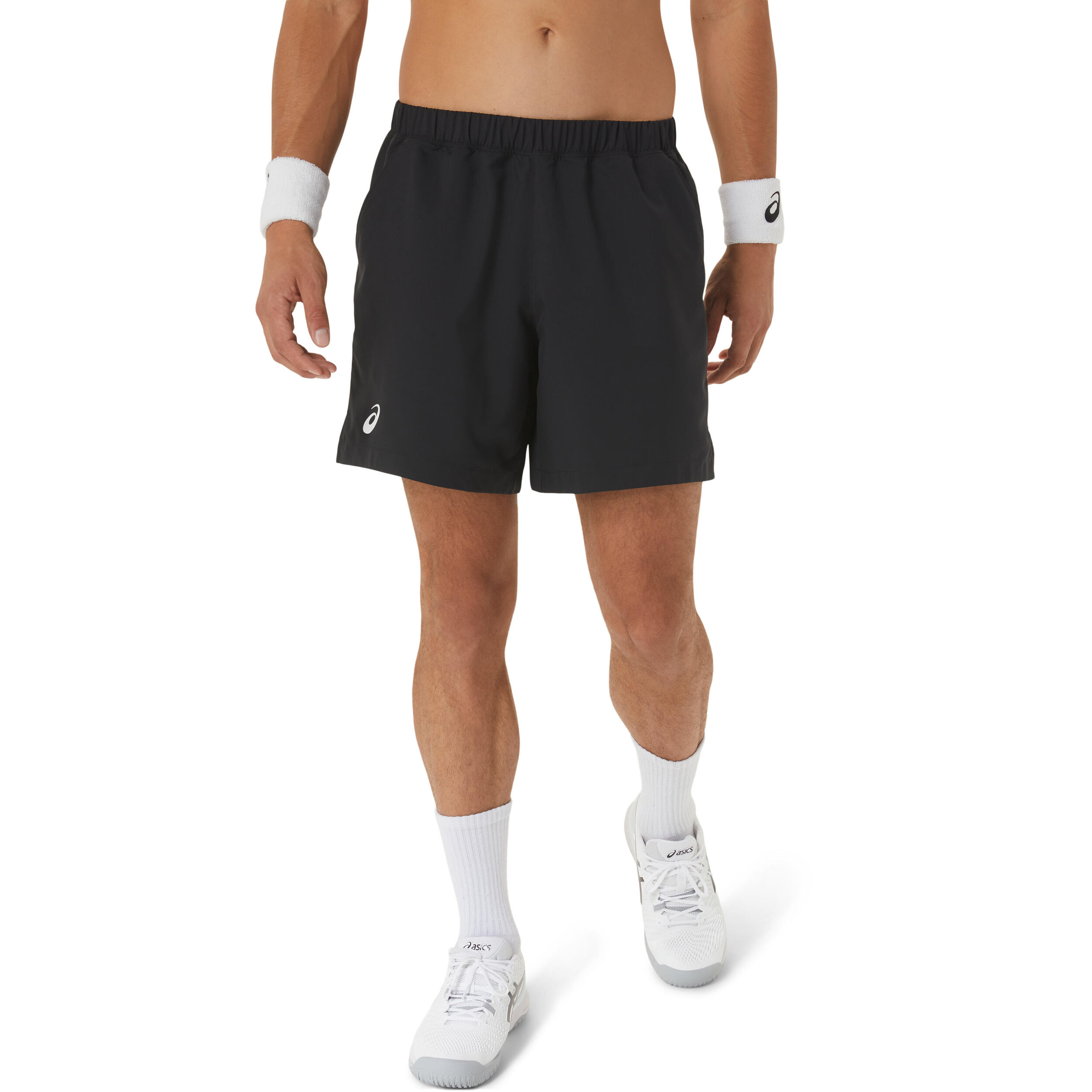 ASICS Court 7in Shorts Hommes - Noir