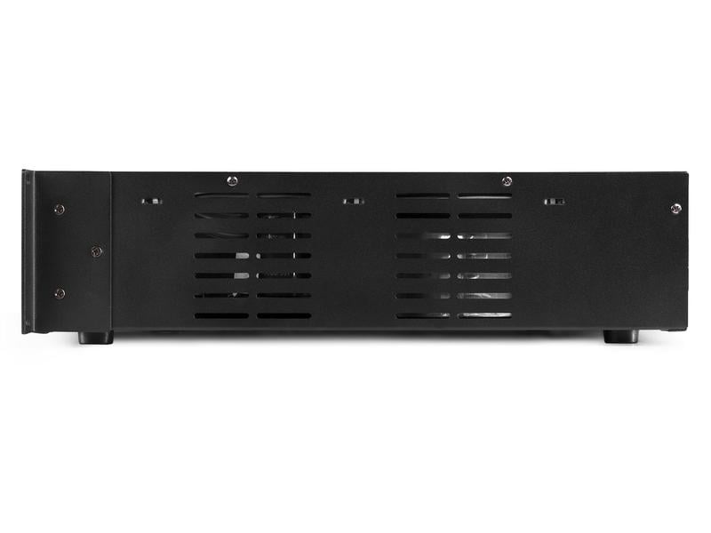 Power Dynamics Verstärker Pro PRM606 100 V, 6x 60 W 6-Kanal Verstärker mit Bluetooth, MP3-Player, Mikrofoneingang und verstellbarer Ausgangsleistung