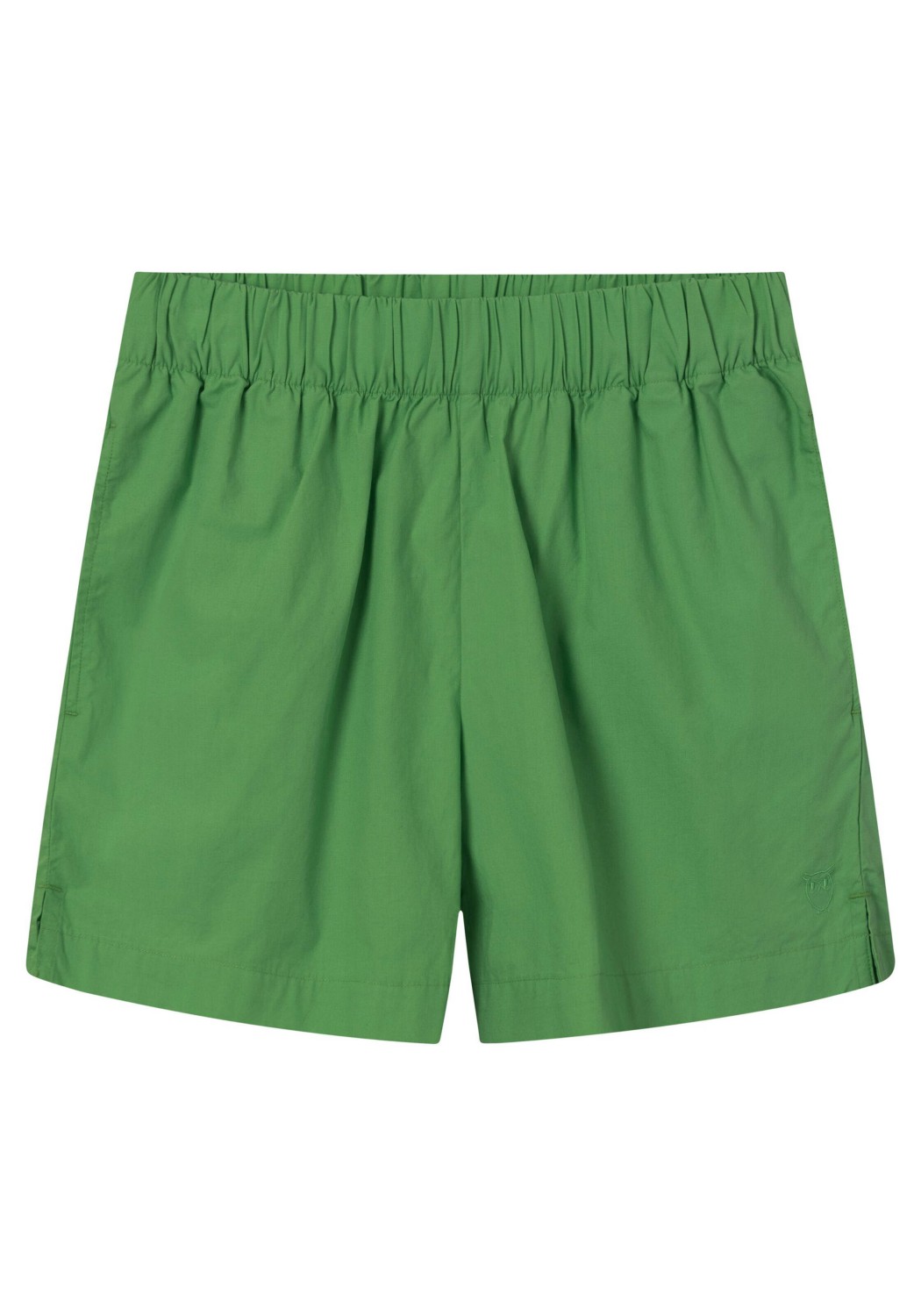 Knowledge Cotton Apparel Shorts Poplin Vibrant Green
