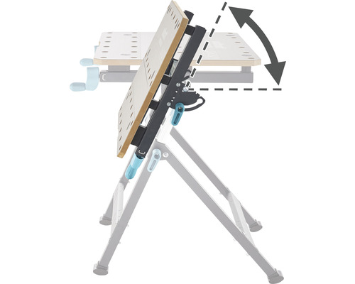 Wolfcraft MASTER 650 ERGO klem- en werktafel