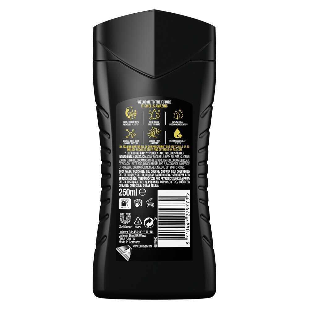 6x Axe 3-in-1 Douchegel Apollo250 ml